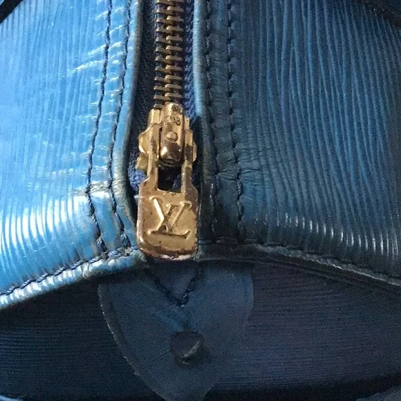 Louis Vuitton Blue Epi Speedy 25 - Picture 5 of 14